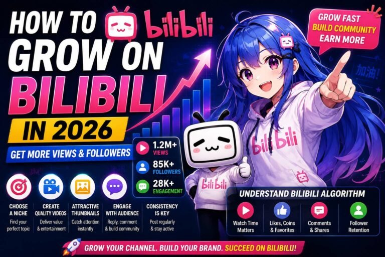 How to Grow on Bilibili in 2026: Get More Views & Followers