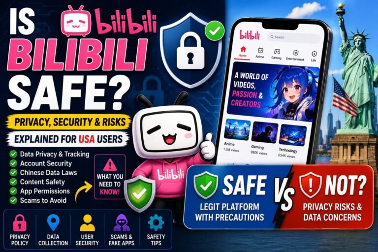 Is Bilibili Safe to Use in the USA? Privacy, Security & Risks in 2026